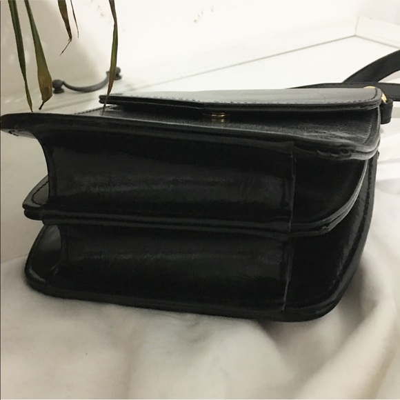 Vintage / crocodile charm cross bag - Picture 3 of 6